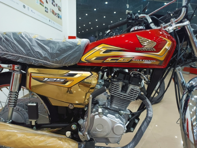 Honda ra mắt phiên bản vàng cg 125s gold edition 2026 với giá bán chỉ từ 24 triệu đồng - 7