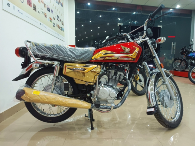 Honda ra mắt phiên bản vàng cg 125s gold edition 2026 với giá bán chỉ từ 24 triệu đồng - 9
