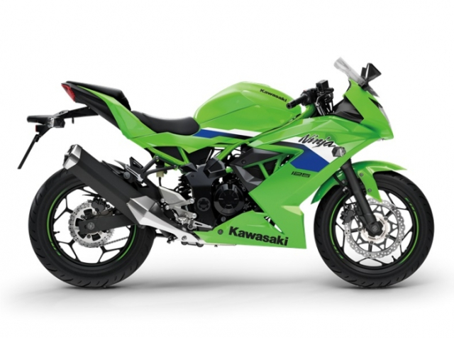 Kawasaki Ninja 125 2026 vua ra mat voi gia ban len den 143 trieu Dong co gi