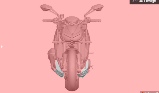 Kawasaki Z1100 2026 lo dien Hoi sinh huyen thoai Z1000 voi suc manh 1100cc moi - 5