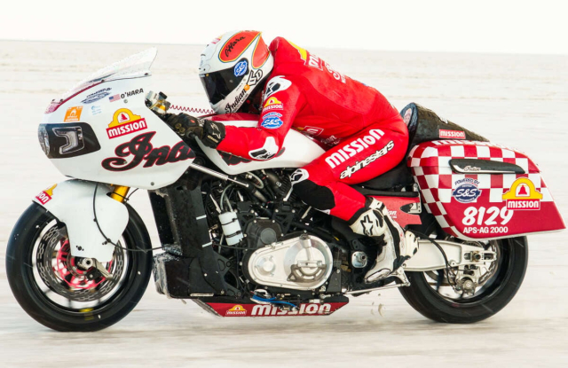 Khi Indian Challenger pha ky luc tai Bonneville - 4