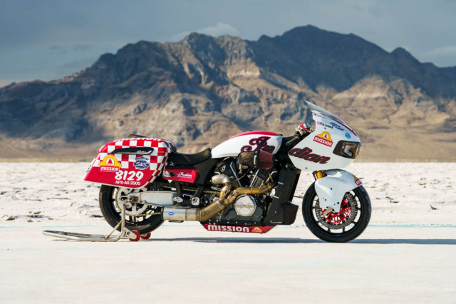 Khi Indian Challenger pha ky luc tai Bonneville - 7