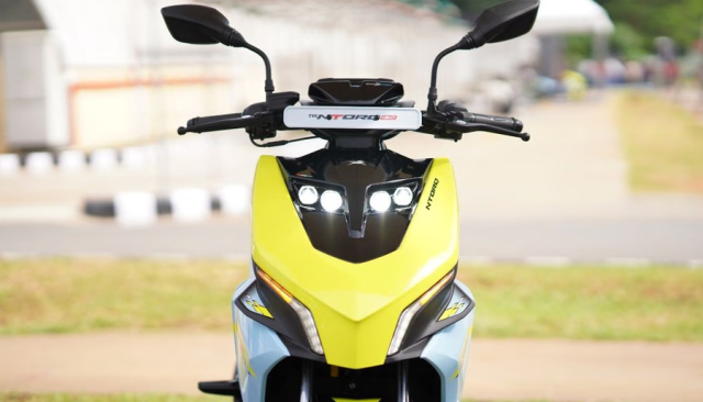 Khien cac doi thu phan khuc 150cc tram tro TVS Ntorq 150 trinh lang voi gia chi tu 30 trieu dong