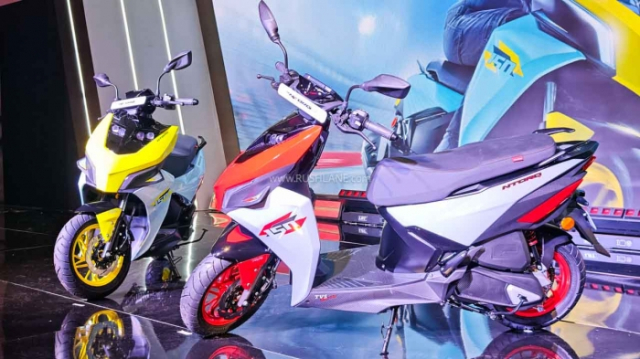 Khien cac doi thu phan khuc 150cc tram tro TVS Ntorq 150 trinh lang voi gia chi tu 30 trieu dong - 9
