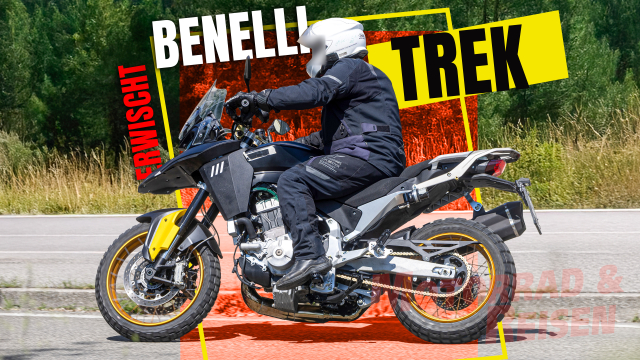 Lo dien Benelli TreK moi lan gio la tu Y voi dong co 3 xylanh va hop so AMT