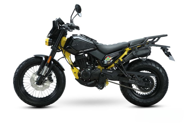 Tim hieu Flygon 220 Mau xe con tay 220cc vua ra mat co gia ban ngang ngua Exciter 155 - 6