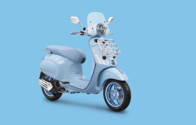 Vespa Primavera S 150 Touring the he moi vua ra mat o Thai voi nhieu phoi mau rat dep
