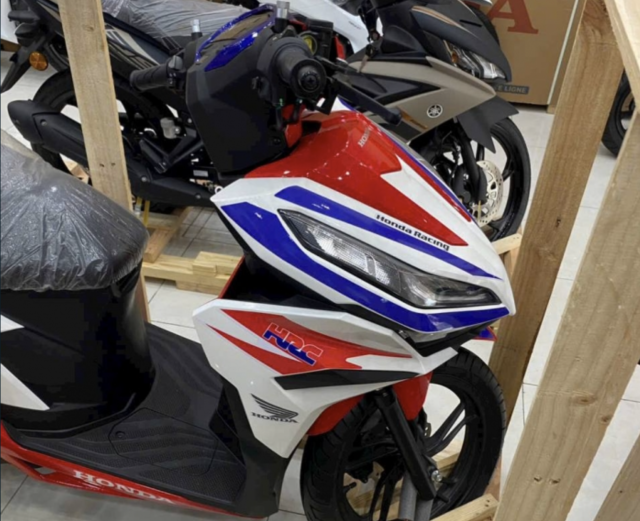 Bat ngo Honda Vario 125 phien ban dac biet HRC do bo thi truong Viet voi gia khoang 85 trieu Dong