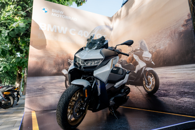 BMW C 400 GT 2025 Phien ban nang cap hien dai hon nhieu tinh nang ket noi va an toan