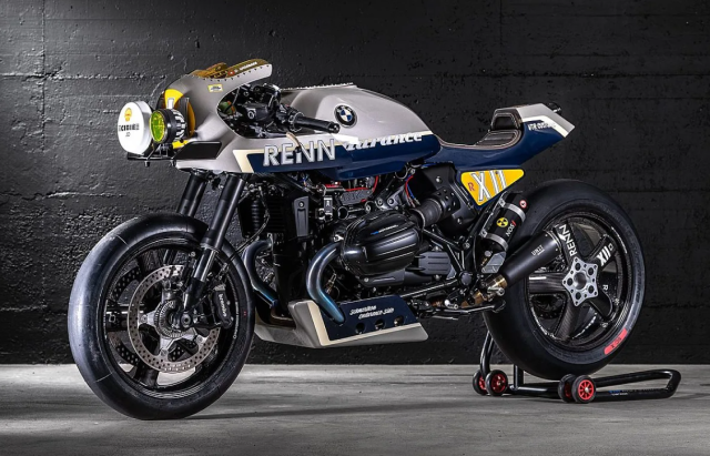 BMW R12 nineT do NOS cua VTR Customs Khi chat choi va dam me gap nhau