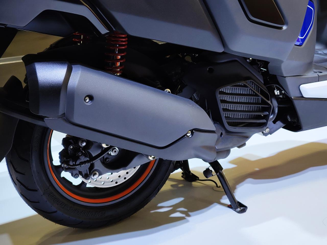 Hinh anh thuc te Yamaha H2 Buddy Porter chiec xe ga chay bang hydro tai Japan Mobility Show 2025 - 10