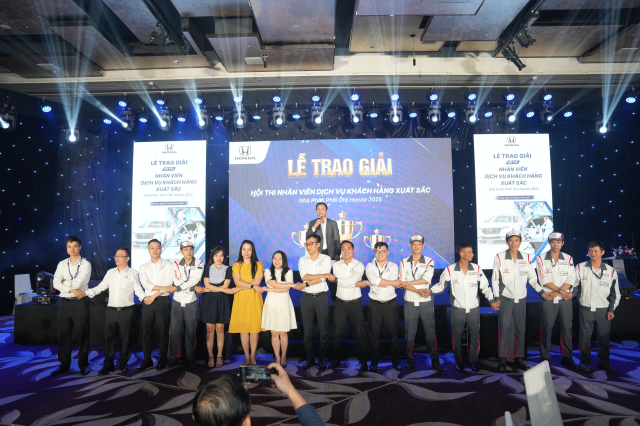 Honda Viet Nam to chuc thanh cong Hoi thi Nhan vien dich vu khach hang xuat sac - 6