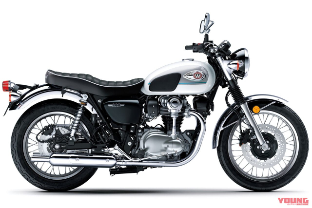 Kawasaki W800 2026 ra mat Chat co dien bat hu tro lai - 4