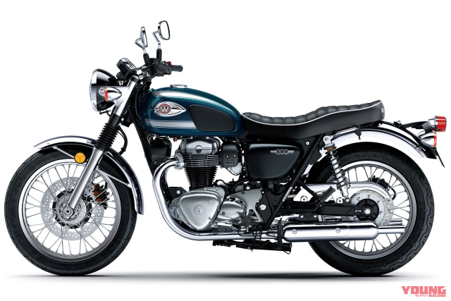 Kawasaki W800 2026 ra mat Chat co dien bat hu tro lai - 6