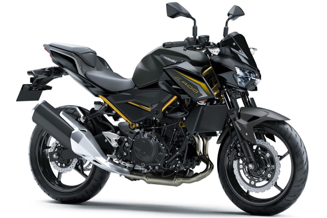 Kawasaki Z400 2026 ra mat voi giao dien moi me hon cung bo khung vang cuc chat - 4