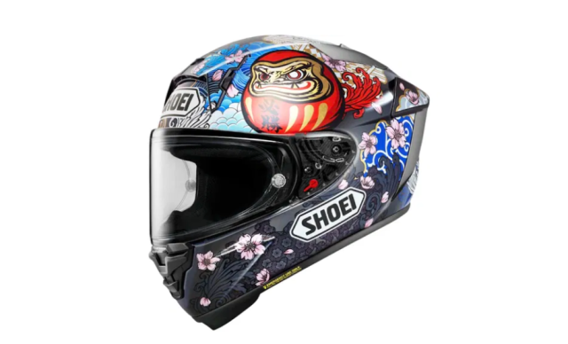 Marc Marquez va chiec mu bao hiem Shoei XSPR Pro Motegi Su tro lai cua mot bieu tuong vi dai