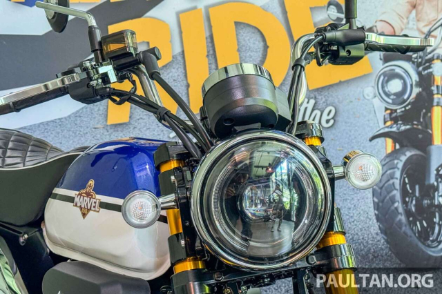 Marvel 150 2026 doi thu kho chiu cua Honda Monkey Manh hon nhieu trang bi hon nhung co gia re hon - 8