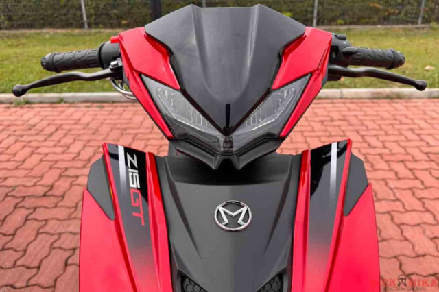 Modenas Z15GT doi thu moi cua Winner R va Exciter 155 trinh lang voi gia chi 45 trieu Dong - 12