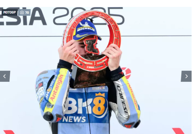 MotoGP Indonesia GP Fermin Aldeguer thong tri khi Marc Marquez gap tai nan