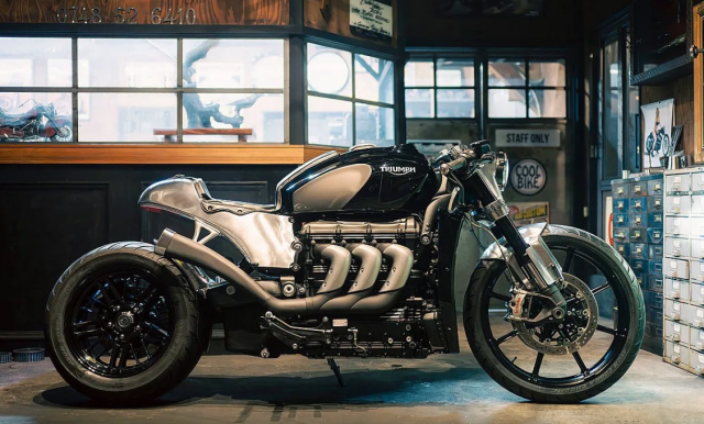 Triumph Rocket 3 cua CW Zon Khi ga khong lo biet nhay mua - 4