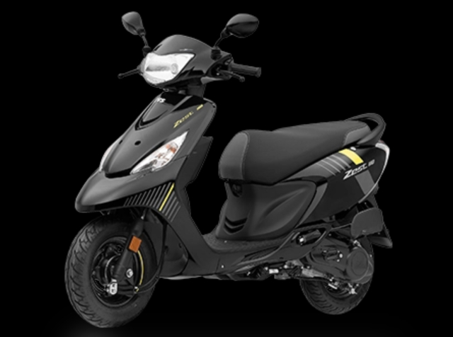 TVS tung ra phien ban moi cua Scooty Zest Mau xe ga co gia re ngang ngua Wave Alpha - 6