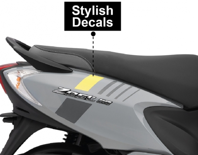 TVS tung ra phien ban moi cua Scooty Zest Mau xe ga co gia re ngang ngua Wave Alpha - 10