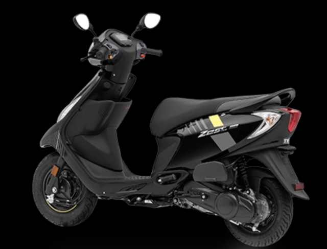 TVS tung ra phien ban moi cua Scooty Zest Mau xe ga co gia re ngang ngua Wave Alpha - 12