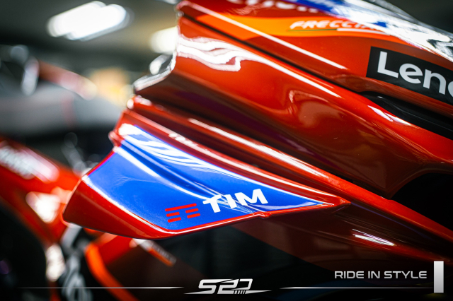 Choang ngop voi Yamaha Y16ZR do Phong cach Ducati Desmosedici Bagnaia Replica cua SPD Racing - 4