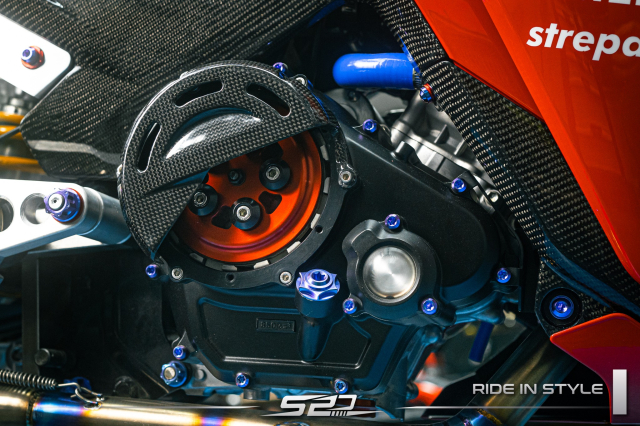 Choang ngop voi Yamaha Y16ZR do Phong cach Ducati Desmosedici Bagnaia Replica cua SPD Racing - 8