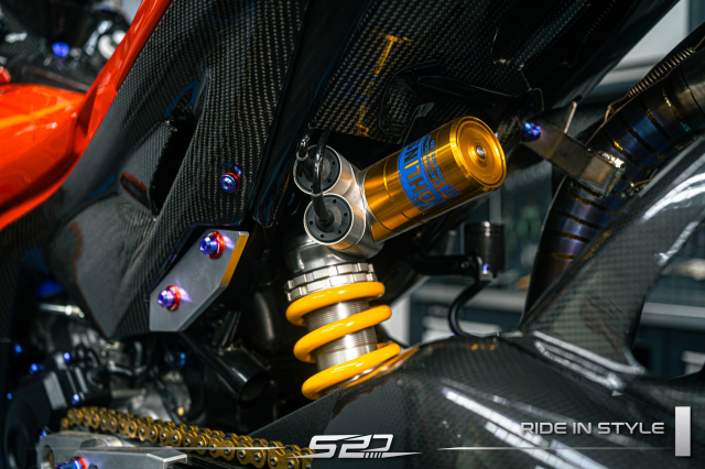 Choang ngop voi Yamaha Y16ZR do Phong cach Ducati Desmosedici Bagnaia Replica cua SPD Racing - 12