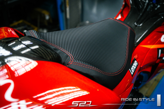 Choang ngop voi Yamaha Y16ZR do Phong cach Ducati Desmosedici Bagnaia Replica cua SPD Racing - 21