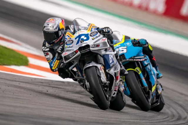 Alex Marquez va cu truot dai kho tin o Valencia cau chuyen khong chi la lop xe