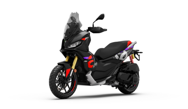 Aprilia SR GT 400 so huu suc manh 36 ngua nhieu trang bi xin so Doi thu dang gom cua ADV 350