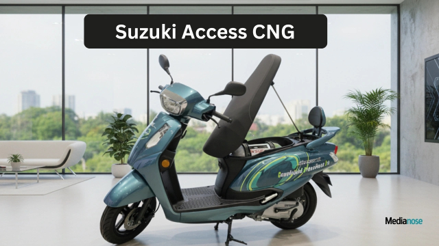 Bat ngo khi Suzuki ra mat Access CNG phien ban chay bang khi nen thien nhien tai JMS 2025
