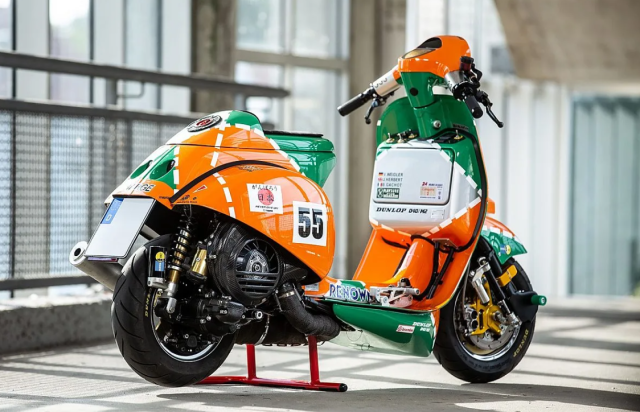 Chiem nguong ban do Vespa 787B Khi niem dam me hai banh cham vao huyen thoai Le Mans - 14