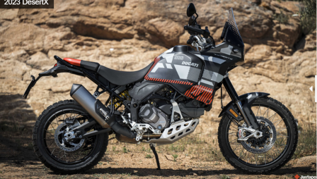 Ducati DesertX 2026 Mau xe phieu luu chay bang dong co V2 se chinh thuc ra mat vao thang 2 - 7