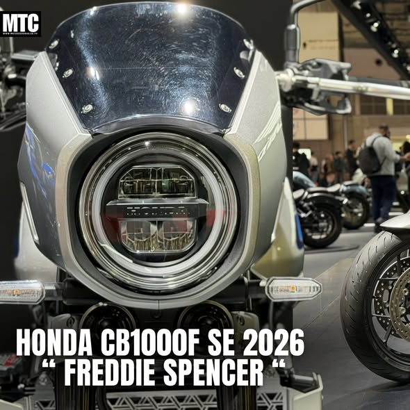 Honda CB1000F SE 2026 Freddie Spencer Khi huyen thoai quay tro lai voi dien mao moi