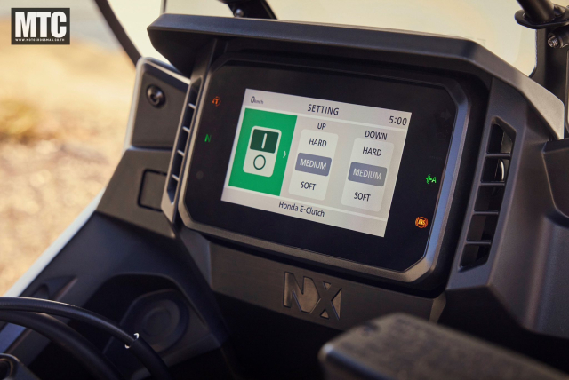 Honda NX500 2026 trinh lang Khi su tien loi len ngoi voi bo ly hop dien tu EClutch - 5