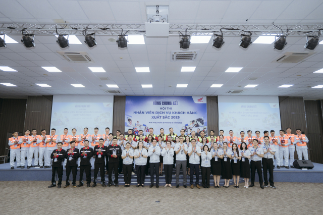 Honda Viet Nam to chuc hoi thi Nhan vien Dich vu khach hang xuat sac 2025 - 4