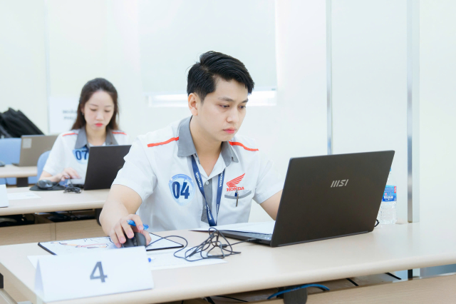 Honda Viet Nam to chuc hoi thi Nhan vien Dich vu khach hang xuat sac 2025 - 5