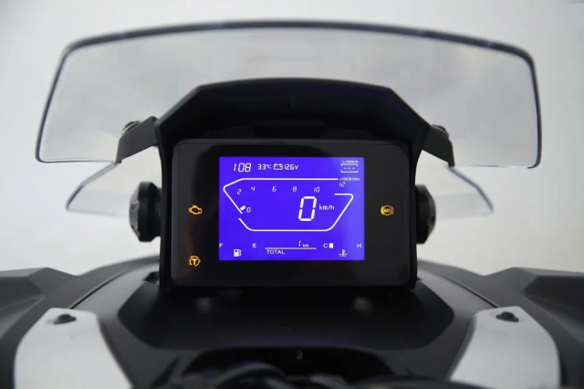 Kymco DinkX 125 tan binh xe ga da dia hinh voi ngoai hinh cuc gat vua do bo luc dia gia - 12