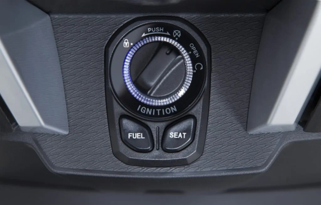 Kymco DinkX 125 tan binh xe ga da dia hinh voi ngoai hinh cuc gat vua do bo luc dia gia - 14