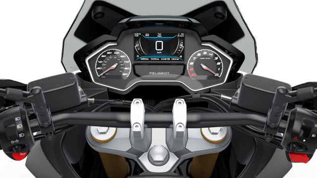 Peugeot XP400 LIP ra mat chi 50 chiec An pham moi trong lang xe tay ga phieu luu - 4