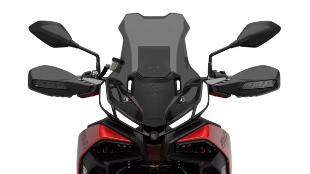 QJMOTOR Rino 900 ADV mau Crossover 3 xylanh mang linh hon Y san sang thach thuc moi gioi han