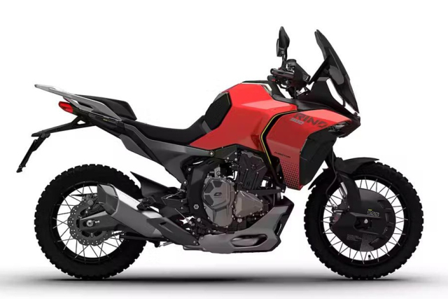 QJMOTOR Rino 900 ADV mau Crossover 3 xylanh mang linh hon Y san sang thach thuc moi gioi han - 5