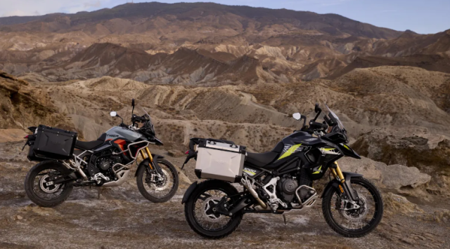Ra mat Triumph Tiger 900 1200 Alpine Desert Edition 2026 Khi dam me cham toi gioi han moi
