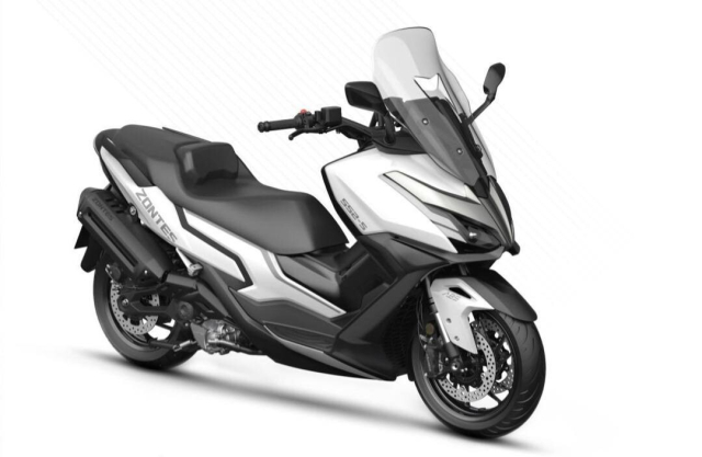 Ra mat Zontes 552 Series Khi Trung Quoc that su dung do TMax tren san choi lon - 4