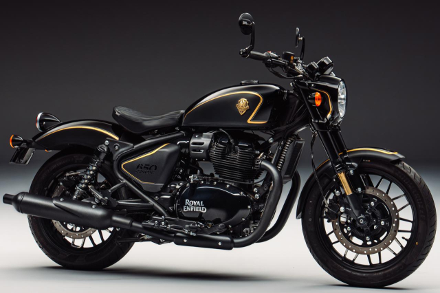 Royal Enfield Shotgun 650 Rough Crafts Drop Khi nghe thuat do xe cham den dang cap suu tam - 4