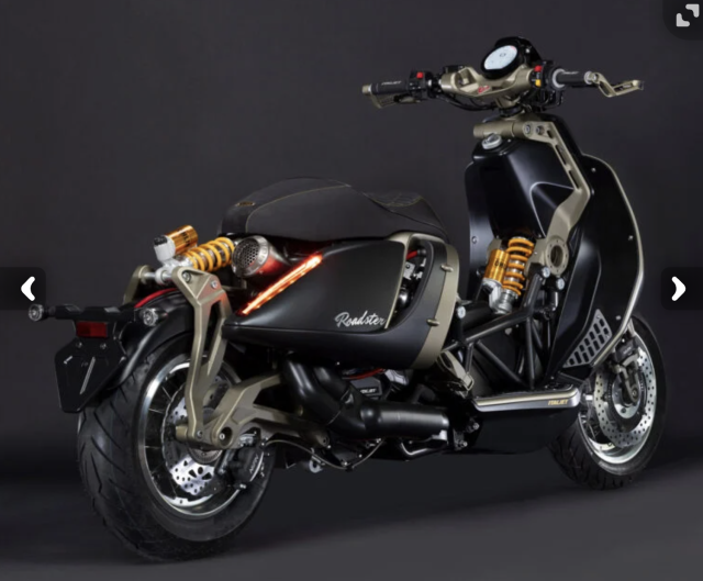 Sieu pham Italjet Roadster 400 trinh lang Dep thoi chua du ma phai dep mot cach khac biet - 4