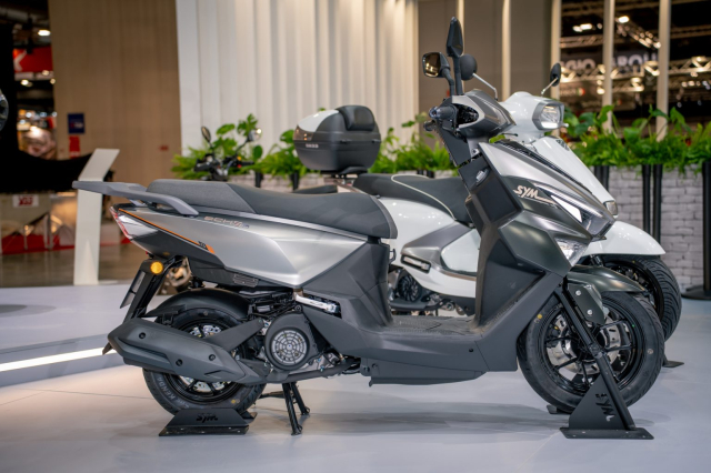 Sym echs 125 mẫu xe ga có cốp to như lead - đi 100 km chỉ với 19 lít xăng - 4